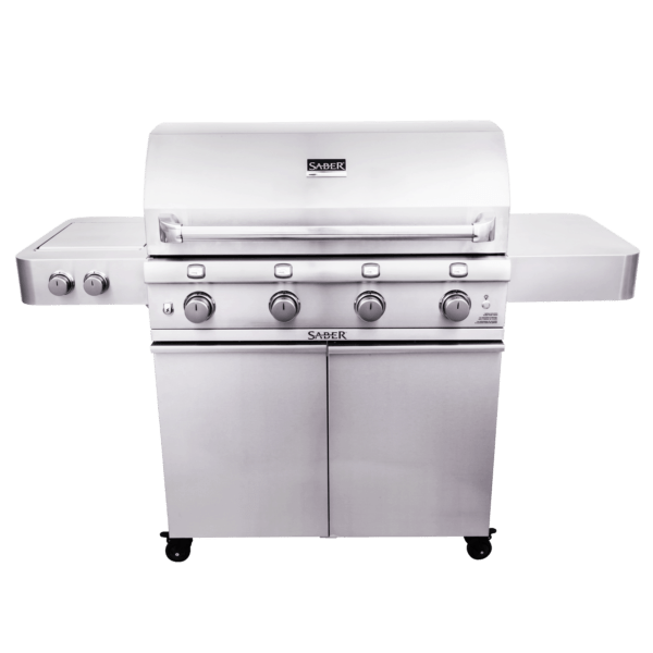 SABER® Stainless Steel 4-Burner Gas Grill