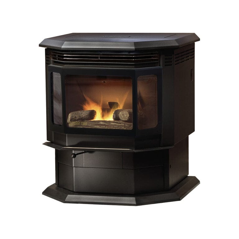 Classic Bay 1200 Pellet Stove by Quadra-Fire - Groupe BelleFlamme